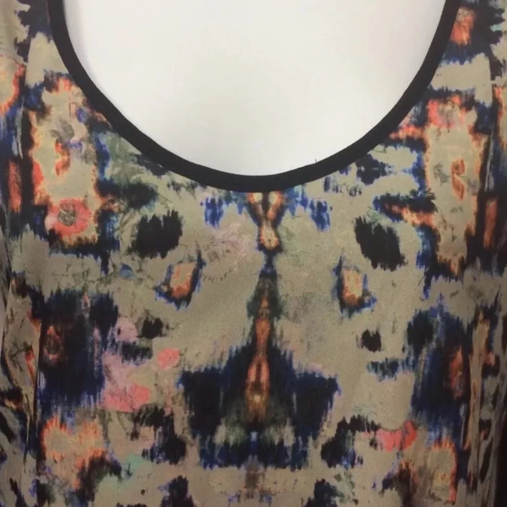 HD IN PARIS Anthropologie Painted Symmetry Sheath